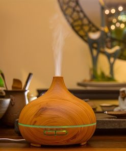 550ml Aromatherapy Essential Oil Diffuser with 6 Oils – Ultrasonic Cool Mist Humidifier for Relaxation & Home Decor